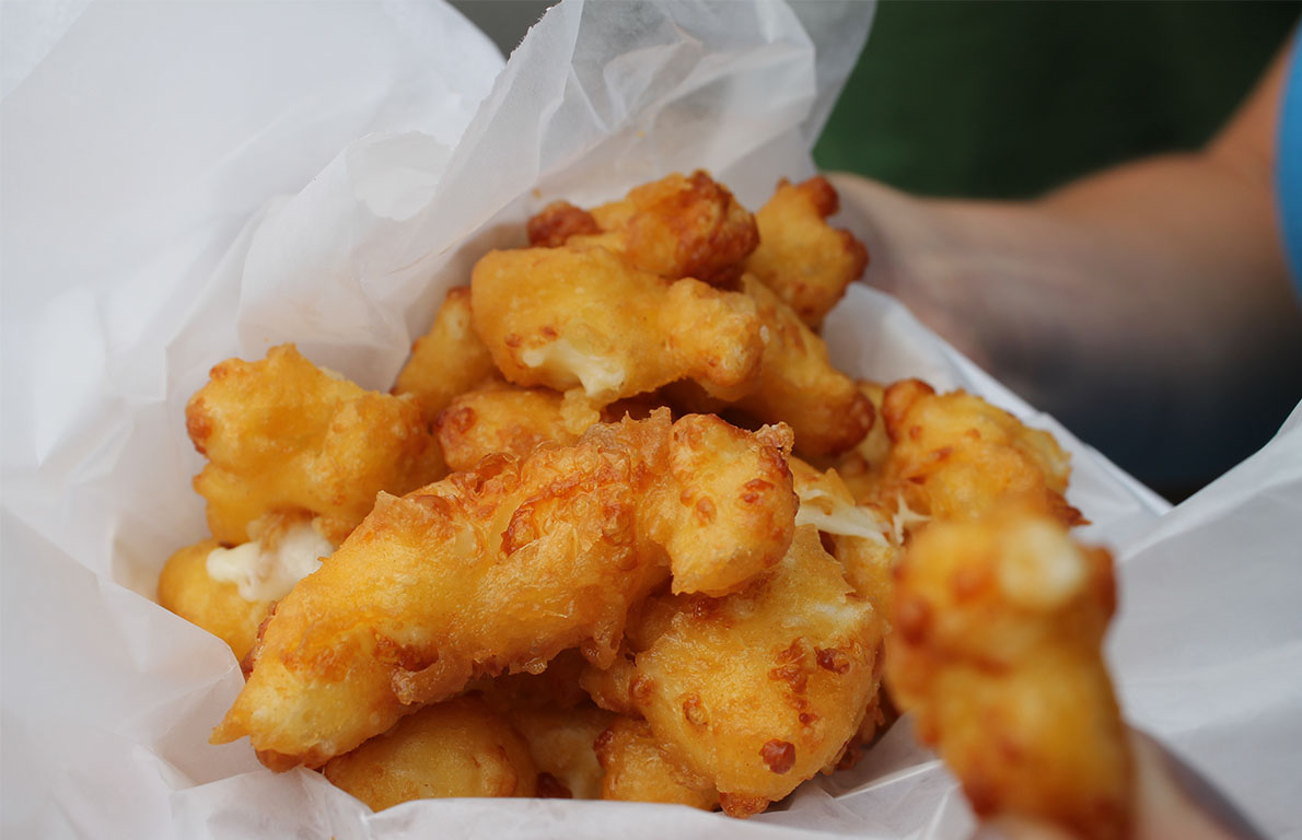 Wisconsin State Fair Fried Cheese Curds from The AllTime Craziest